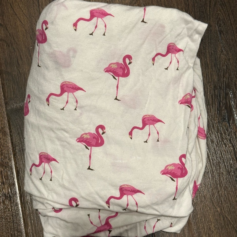 Kyte Baby Flamingo Fitted Crib Sheet